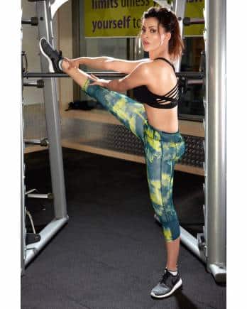 Urvashi Rautela hits the gym 3-4 times a week, and her workouts include a combination of weight training, yoga and morning runs.