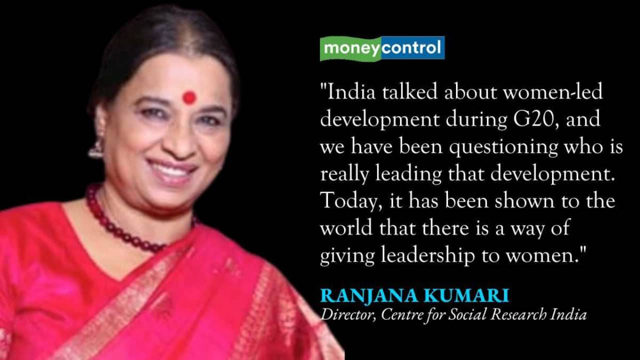 We have shown the world when Women fight with full determination they will achieve . Women reservation bill is passed in Lok Sabha no one opposed it accept for two.Thank you @narendramodi and all who supported us, said Dr. Ranjana Kumari, Director of Centre for Social Research as well as Chairperson of Women Power Connect.