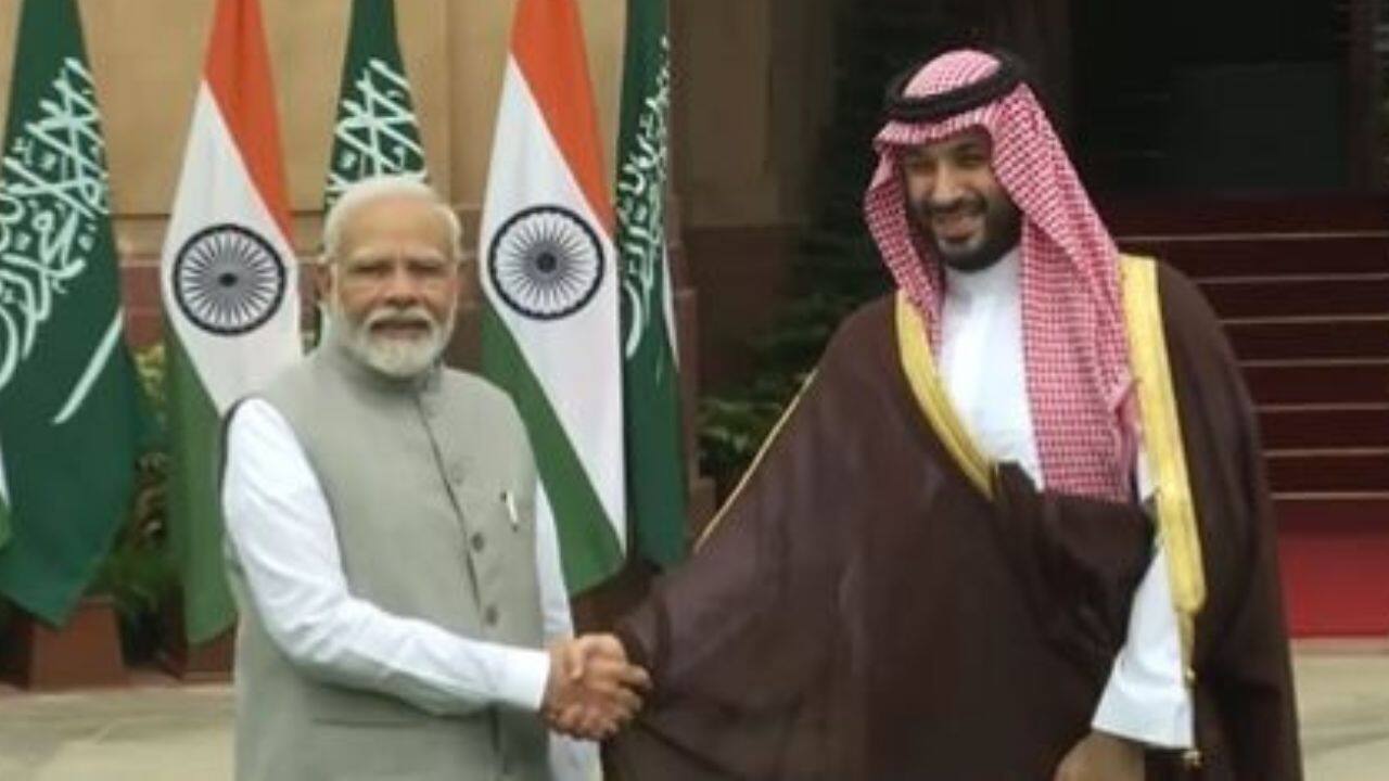 In Pics: PM Modi, Saudi Crown Prince Hold Bilateral Talks