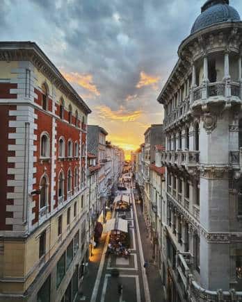 Just after sunset in Trieste. (Photo: Ashwin Rajagopalan)