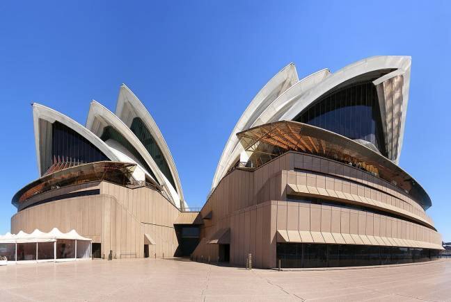 The Opera house, Sydney. (Photo: Wikimedia Commons))