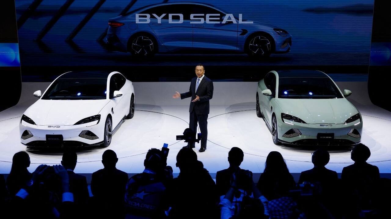 China’s biggest carmaker, which is poised to overtake Tesla as the world’s biggest seller of electric vehicles, has been seeking to expand its global footprint, even in places like Japan, where car buyers prefer domestic brands. (Image: Reuters)