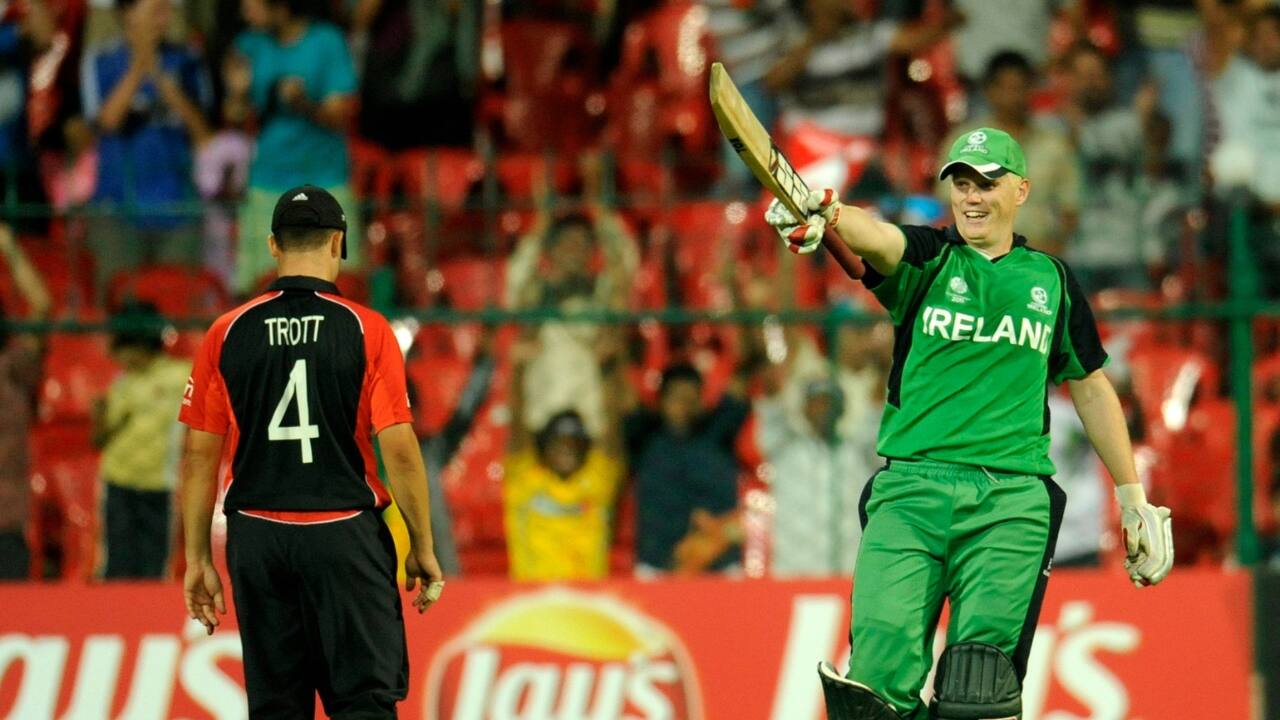 Rank 3 | Kevin O’Brien | The Irish cricketer's century against England in the 2011 ICC Cricket World Cup is one of the most memorable moments in World Cup history. O'Brien scored 113, with his century coming off just 50 balls, and was instrumental in Ireland's historic victory over England. (Image: Reuters)