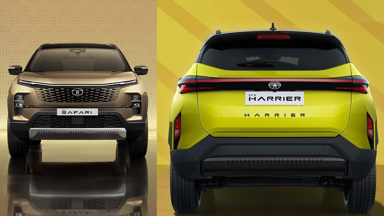 The pricing | And finally, pricing. The Tata Harrier starts at Rs 15.49 lakh for the entry-level Smart variant going up to Rs 24.49 lakh for the Fearless+. The Tata Safari starts at Rs 16.19 lakh for the entry-level trim going up to Rs 25.49 lakh for the top-spec Accomplished+. Now, these are introductory prices being offered by Tata, so we could see minor price hikes later on. (Image: Tata Motors)