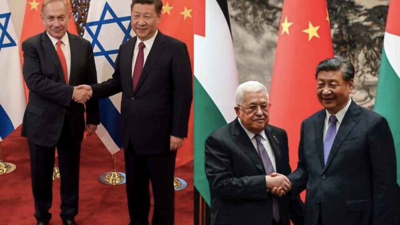 Wang Yi emphasized China's commitment to addressing the prolonged historical injustices against Palestinians, offering support alongside Saudi Arabia and other Arab nations to restore their national rights. (Image: AP) Wang Yi emphasized China's commitment to addressing the prolonged historical injustices against Palestinians, offering support alongside Saudi Arabia and other Arab nations to restore their national rights. (Image: AP)