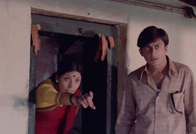 Shabana Azmi and Anant Nag in a still from Shyam Benegal's debut film 'Ankur' (1974).