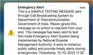 Indian mobile users receive emergency alert on phone. Here's what it means