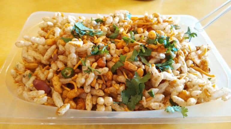 Bhelpuri is said to have been first created in Sangli (Maharashtra). (Photo by Rashmeet Kaur via Wikimedia Commons 4.0)