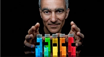 In 1993, Moungi Bawendi revolutionised the chemical production of quantum dots, resulting in almost perfect particles. (Image credit: AFP)