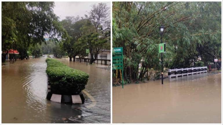 Kerala's largest IT park flooded after heavy rain in Thiruvananthapuram - Vimarsana News
