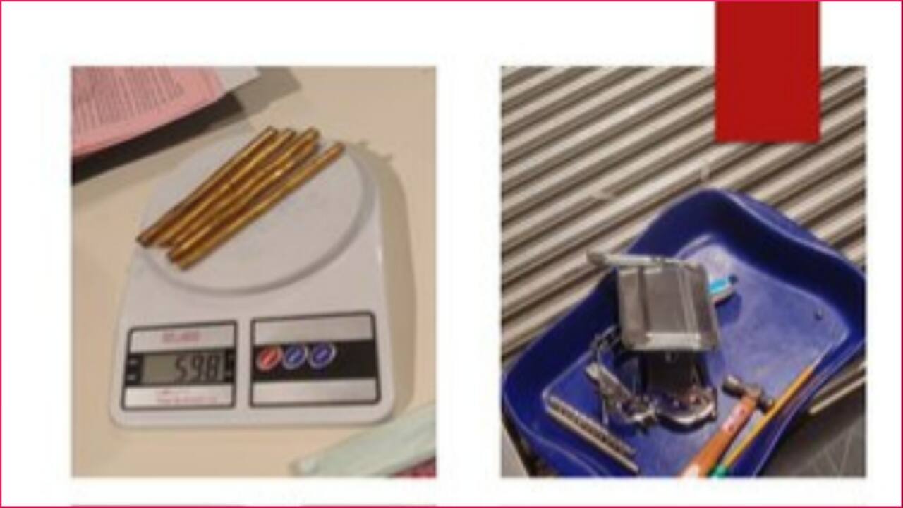 Kerala man fits gold rods in pasta maker in smuggling attempt