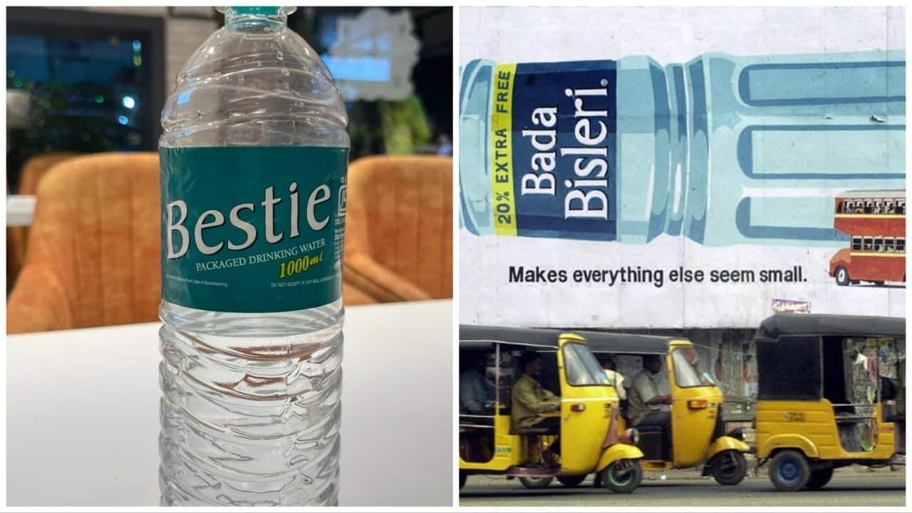 Bottles Bisleri Mineral Water at best price in Surat | ID: 2850414566197