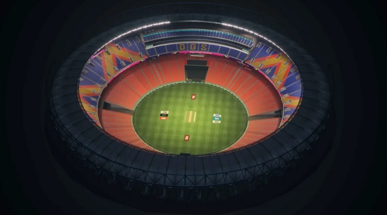 Ahmedabad stadium in Dream Cricket 2024