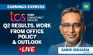 TCS Q2 Results: CFO Samir Seksaria exclusive on financials, work from office & outlook & more!