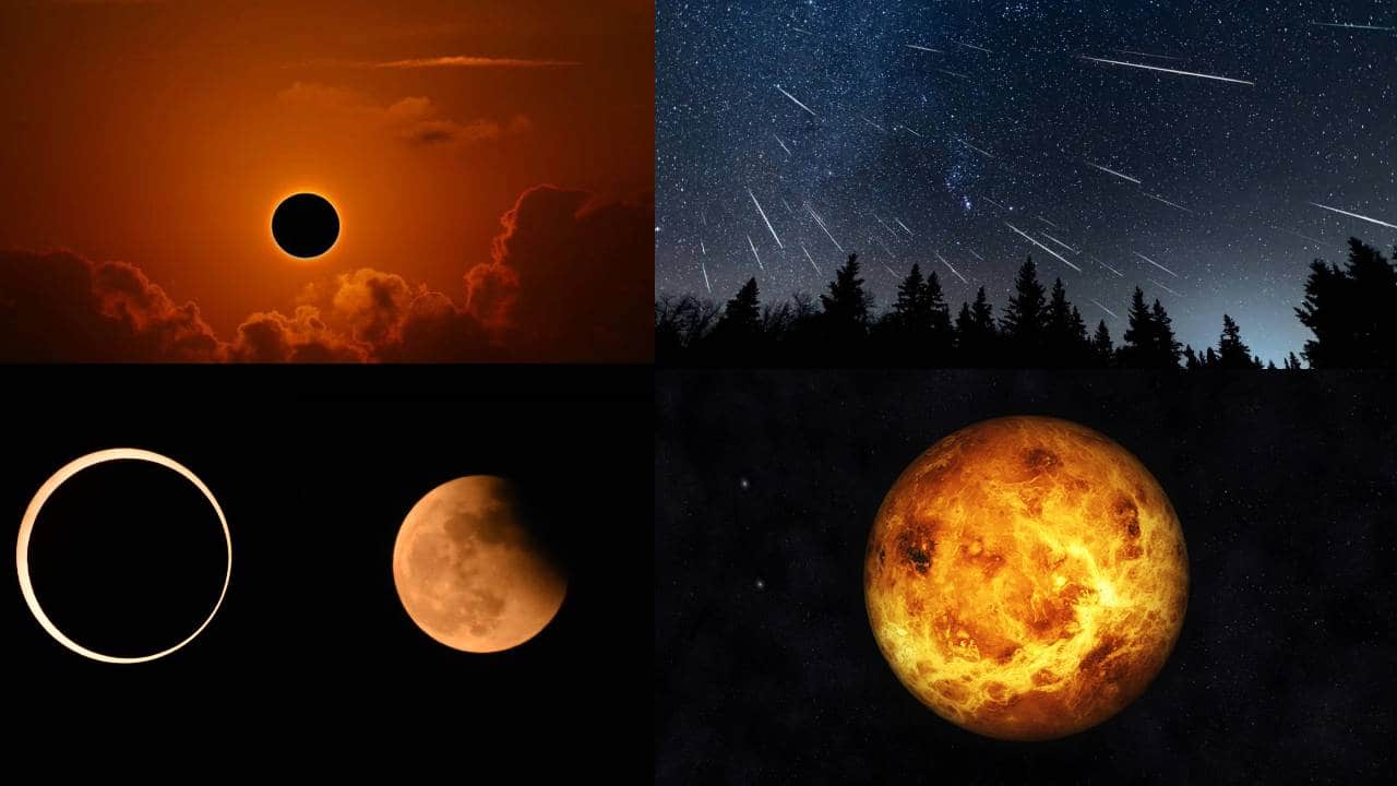 'Ring of Fire' solar eclipse, meteor showers and 3 other big celestial events in October