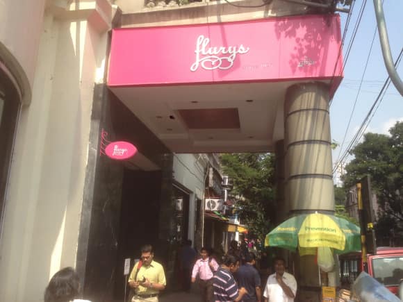 Flurys, Park Street, Kolkata.