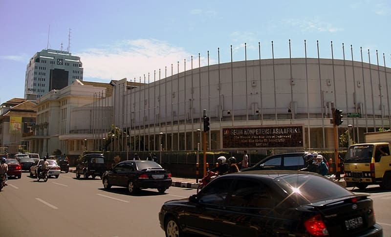 Gedung Merdeka in Asia-Afrika Street, Bandung, where the Asian-African Conference was held in 1955, now houses a museum dedicated to the conference. Date19 July 2008