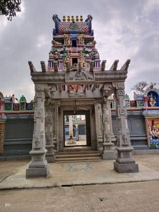 The newly renovated Gangadevi Temple, Bengaluru. (Photo: Jayanthi Madhukar)