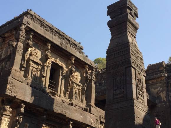 Ajanta Caves in Maharashtra have the most iconic Indian art and frescoes. (Photo: Kalpana Sunder)