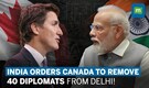 India asks Canada to withdraw 40 diplomats | A comparison of India & Canada embassy staff strength