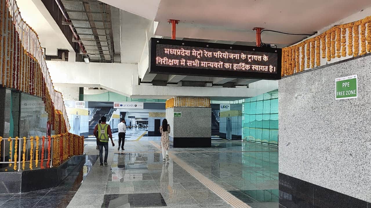 The Indore metro project is a part of a larger plan. Once completed, it will cover more than 31 km with 28 stations, including both underground and elevated ones. There are plans to extend the metro to Pithampur and Ujjain via Sanwer by 2028. (Image: IndoreMPMRCL's x account)