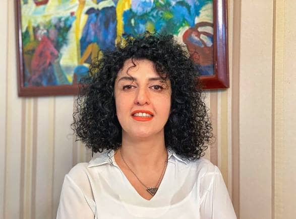 Iranian women's rights activist Narges Mohammadi won the Nobel Peace Prize 2023. She has been in prison since 2015, sentenced to 31 years in jail by the Iranian regime. (Photo: Twitter)