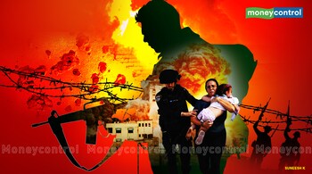 New Delhi’s primary focus for now is the safety of 18,000 Indians currently living and working in Israel.