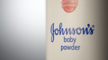 The consuming baby powder habit started as a post-shower ritual a decade ago for the woman.