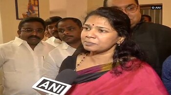 Kanimozhi said that it was painful to see the Union Minister mock the Global Hunger Index without understanding its implications. (File image: ANI)