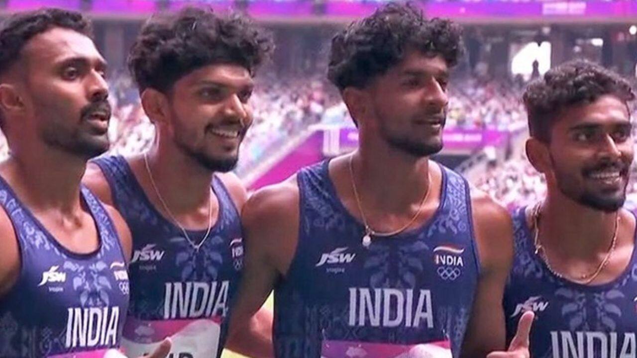 India has won the gold medal in the Men's 4x400m Relay event for the first time since 1962. Muhammed Anas, Rajesh Ramesh, Amoj Jacob, and Muhammed Ajmal were the ones achieving this feat. (Image: X/ Team India at the Asian Games)