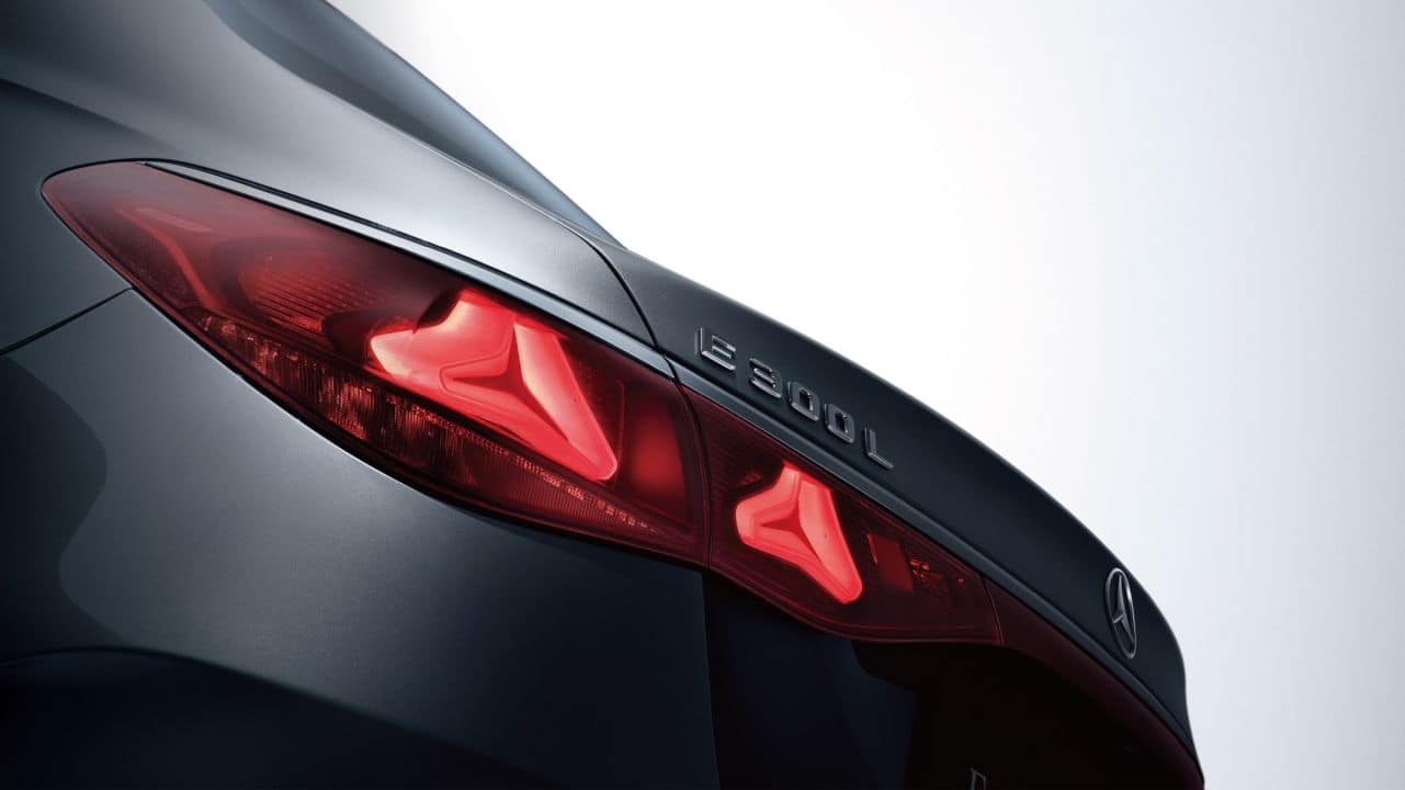 The design variations, including the distinctive rear door, contribute to a distinctive visual identity, setting the LWB version apart from its standard wheelbase counterpart. Furthermore, the vehicle is equipped with air suspension and a rear-wheel steering system capable of turning the rear wheels up to 4.5 degrees. These features enhance the experience and contribute to the overall comfort and handling of the vehicle, making it a compelling choice for Indian buyers. (Image: Mercedes-Benz)