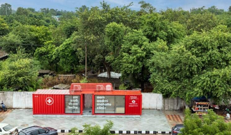 Mohalla Clinic by Architecture Discipline. (Photo credit: Jeetin Sharma)