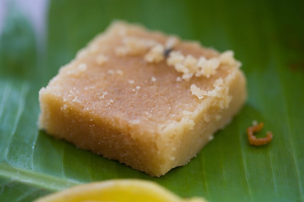 Mysore Pak (Photo by Charles Haynes via Wikimedia Commons 2.0)