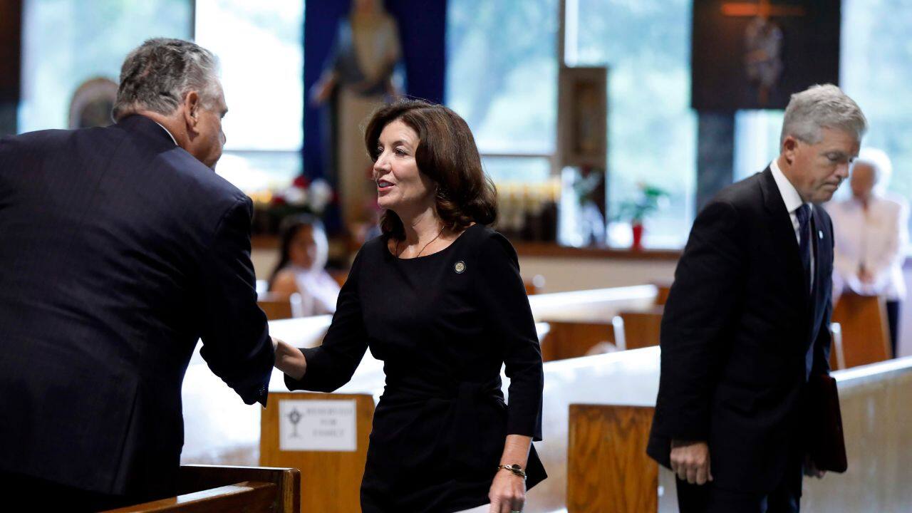 It has been estimated that the city would spend $5 billion this year to house and feed migrants and the it would exceed $12 billion over next three years. Governor Kathy Hochul has asked the state to provide the city with an additional $1 billion over the already sanctioned $1 billion in this matter (Image: AP)