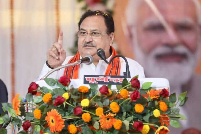 Happy to have Nitish, a natural ally, back in NDA: J P Nadda - Vimarsana News