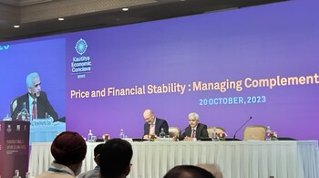 The Indian central bank chief was speaking in the Capital at the Kautilya Economic Conclave on October 20.