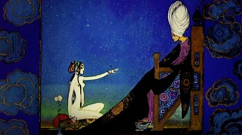 In Husain Haddawy’s translation of The Arabian Nights, Shahrazad turns to the embittered King Shahrayar on their wedding night to narrate 1001 tales of the Arabian Nights.