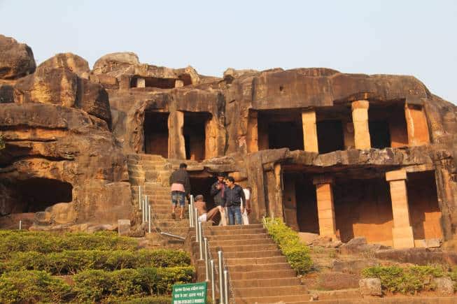 Udayagiri caves in Odisha. (Photo: Kalpana Sunder)