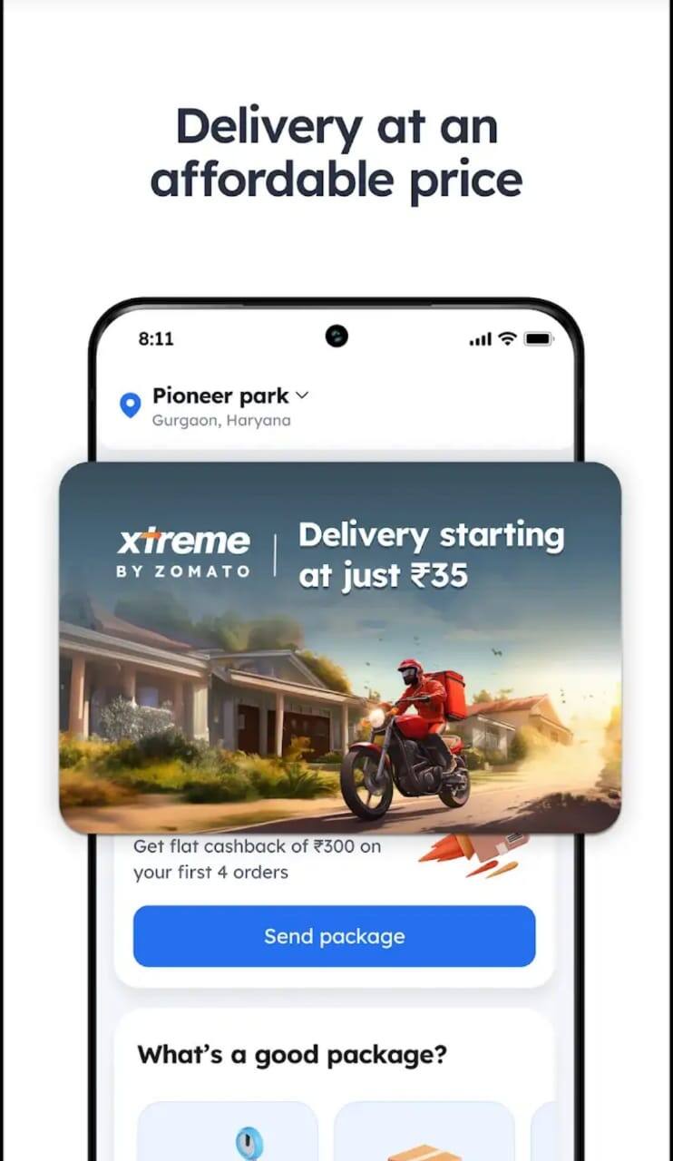 Zomato's Xtreme app is only available to Android users for now and does not show up on Apple’s App Store yet.