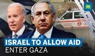 Israel-Hamas War: Prodded by US President Biden, Israel allows aid into Gaza