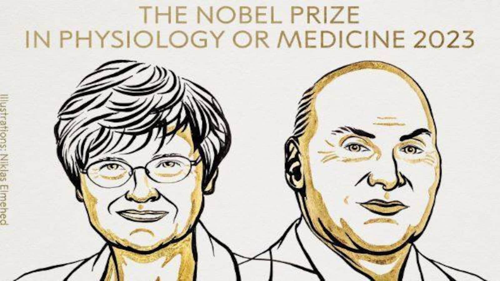 Nobel Prize 2023 in Medicine awarded to Katalin Karikó and Drew Weissman for role in fight against COVID