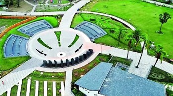Built at a cost of Rs 58 crore and inaugurated on October 1, the 12-acre botanical garden in Fancy Bazar area in Assam’s Guwahati has been converted from the erstwhile Guwahati Central Jail and is now home to 85,000 plants of over 230 indigenous species. (Photo: Twitter)
