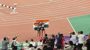 Parul clocked 9:27.63 sec to claim the silver medal ahead of compatriot Priti, who made a strong finish to clinch the bronze with a personal best time of 9:43.32 sec.