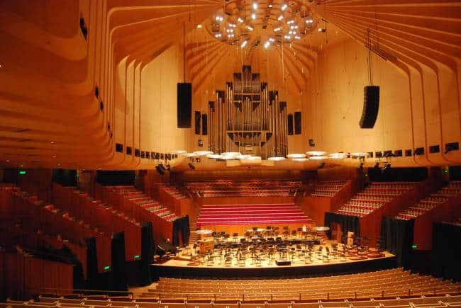 The Concert Hall, Sydney Opera House. 