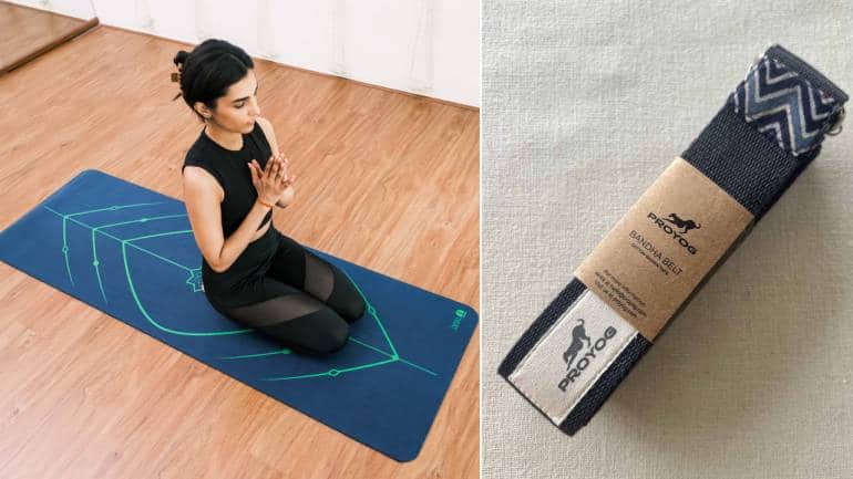 Dual Color Printed Yoga Mat