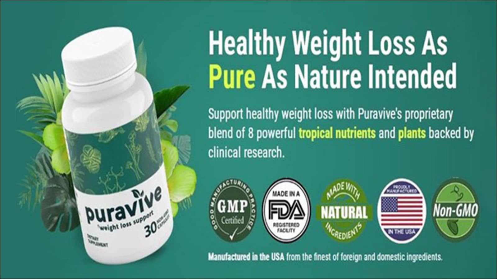 Puravive Weight Loss Support Reviews (United States, Australia, Canada) 30  Capsules: Does it Really Work?