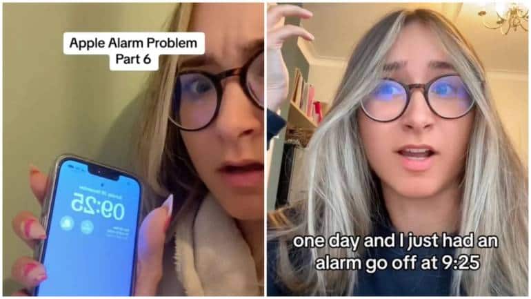 iPhone glitch causes woman's alarm to go off at 9.25 am every day. 'I have never set it' - Vimarsana News