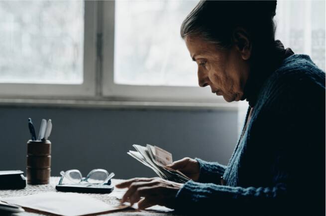 Eli Skorcheva in a still from 'Blaga's Lessons'.