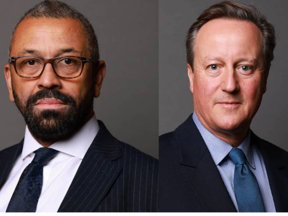 UK PM Sunak names James Cleverly as interior minister, David Cameroon as Foreign Secy - Vimarsana News