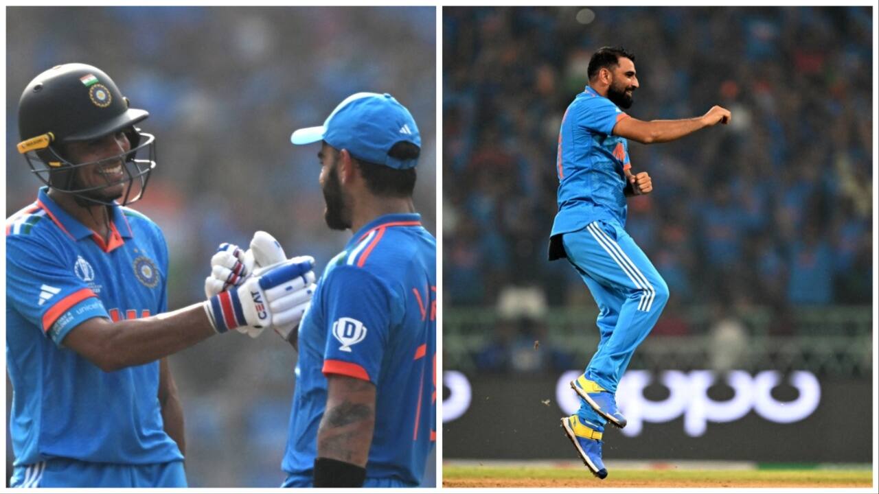ICC ODI World Cup 2023 India vs Sri Lanka Talking Points: Virat Kohli, Mohammed Shami star as Men in Blue qualify for semifinals